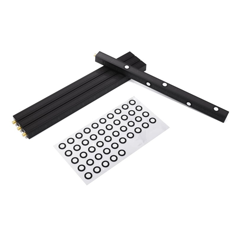 Revopoint 3D Bar Marker Kit for 3D Scanning, 3D Tracking Dots Reference Point Marker for Preventing Tracking Loss and Enhance Accuracy, 4 Pieces Bar Marker with 6.0 mm 3D Scanning Markers - Image 1